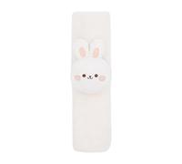 Kids Seat Belt Cushion, Soft Sherpa Strap Protector, Hook and Loop Closure, Cute Plush Design, Comfortable Neck Support, Stylish and Playful, Made from Plush Material, 9.44in in