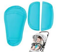 Kids Seat Belt Pad, Child Safety Belt Holder, 3 Colors Breathable Baby Shoulder Strap Cushion, Comfortable Dining Chair Shoulder Cover, Fit for All Car