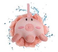 Kids Shower Sponge - PE 6.7Inch, Animal Shape Loofah, Cute Scrubber | Bathing Sponge For Children, Home Bathroom, Bathtub, Body Washing, Fun Shower Experience, Soft Gentle Cleaning