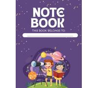 Kids Single Line Ruled Notebook | 120 Pages | 24 x 18 cm | Writing Copy | Ideal for School Classwork & Homework| Edition 2