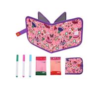 Kids Sketchs Book Erasable - Sketchbook Toys Notebook | Foldable Fun Drawing Pad - For Home School Party Birthday Halloween Christmas Travel Trip Road Airplane Ride Camping