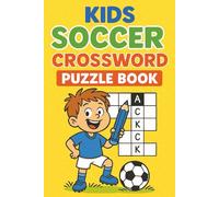 Kid's Soccer Crossword Puzzle Book