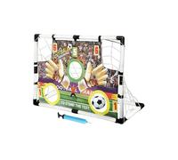 Kids Soccer Goals - Adjustable Soccer Goal Set | Portable Football Training Net for Kids, Soccers Practice Goal with Height Adjustment, Indoor Outdoor Backyard Playground Use Pro XL