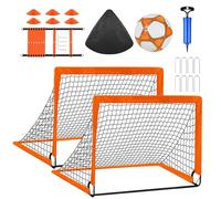 Kids Soccer Net, Kids Soccer para el patio trasero | Entrenamiento juego de red de fútbol pop -up,Equipo deportivo escolar, juegos de práctica, actividades al aire libre para jóvenes
