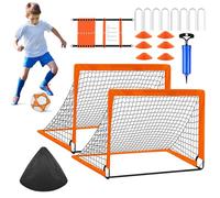 Kids Soccer Net, Kids Soccer para patio trasero Entrenamiento set de red de | Equipo práctico de deportes al aire libre para niñas