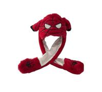 Kids Spiderman Ear Moving Jumping Hat Funny Cute Animal Flap Plush Cap Halloween Christmas Birthday Party Gift 2025