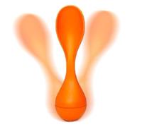 Kids Spoons - 3 Piece Standing Non Stick Utensil Set for Mealtime | High Temperature Resistant Toddler Spoons for Feeding Lunch, Daycare School, and Home Use with Upright Design for Clean Storage