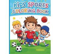 Kids Sports Coloring Book