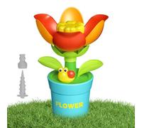 Kids Sprinkler, Funny Rotating Summer, 3.74x2.95x8.27 Inch Outdoor Toy, Water Play Tool with Secure Grip, Garden Accessory for Park Pool Playground Party Gathering Barbecue, Home Supply for Travelers