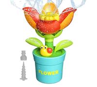 Kids Sprinkler - Funny Rotating Summer Outdoor Toy, High Speed 360 Degree Water Spinner with Adjustable Spray, Sturdy Backyard Splash Station, Ideal for Garden Park Pool Playground Gathering