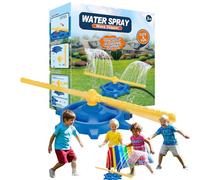 Kids Sprinklers, Interactive Sprinkler Game, 360-Degree Rotating Summer Outdoor Toy, 10.24x24.41x5.12 Inches, Perfect for Park Activities, Poolside Fun, Family Reunion