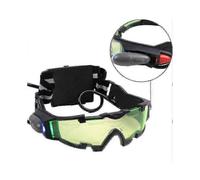 Kids Spy Night Vision Goggles - Adjustable Led Night Vision Glasses with Green Lens