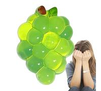 Kids Squeeze Toy, Calming Pocket Fidget, Soft Grape with Realistic Texture, Stress Aid for Students Adults, Sensory Accessories, Fidget Toy for Girls Boys Children Classroom Car Rides Commuting Travel
