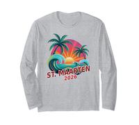 Kids ST Maarten 2026, Viaje de Vacaciones para niñas, Viaje, Primo Que Coincide con Manga Larga