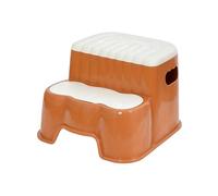 Kids Step Stool, Anti Slip Bathroom Helper, 12.6x12.4x8.66in Sturdy Stable Base with Safety Grip System, Sturdy Lightweight Platforms Design, Todler Sink Access Tool, Daily Hygiene Support Use