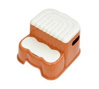 Kids Step Stool - Anti Slip Stable Bathroom Support Stool for Sink Use | Sturdy Resin Base with Textured Grip, Standing Helper for Handwashing Teeth Brushing