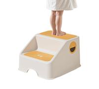 Kids Step Stool Chair, Training Toilet Stool, Safe Anti Slip Child Climbing Aid, Lightweight Household Step, Estable Bathroom Kitchen Access Helper Details, Preschool Apartment Kindergarten Usage