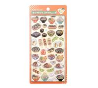 Kids Stickers - 3.74x7.87 Inches Japanese Style Scrapbook Decals, Children Resin Decorative Stickers, Sticker For Laptops Phone | Case Party Birthday Classroom Activity Reward Prizes Scrapbooks
