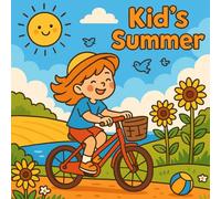 Kid's Summer Coloring and Drawing Book: An easy and simple coloring and drawing book for Kids and Adults | 52 pages | 8.5 x 8.5 inches | Coloring and ... book for relaxation and kid's entertainment