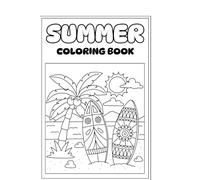 Kids Summer Coloring Book