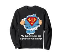 Kids Superhero Birthday Gift For 2 Year Old Sudadera