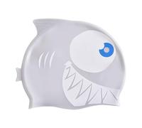 Kids Swim Caps, Waterproof Swim Caps For Boys Girls, Kids Swiim Cap Animal Head Silicone Swimming, Shark Bathing Hat | Fun Cartoon Silicone Animal Swimwear Protection Swimming Cap's For Girl Boys Todd