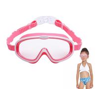 Kids Swim Goggles, Kids Swim Goggles With Nose Cover Snorkel Maskss, clearsview Dry Top Snorkel Set, Anti-Fog Unisex-Child Swiim Goggless, Diving Goggle's For Boys Girls, Snorkels Goggle's, Silicona