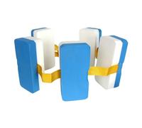 Kids Swimming Training Belt EVA Foam - 35cm Inner 40cm Outer 75g with 5 Float Pads - Water Sports Swim Assist For Boys Girls - Adjustable Snug Fit Aid