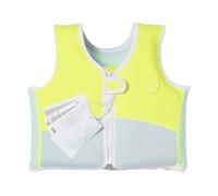 Kids Swimming Vest with Adjustable Safety Strap, Flotation Aid for Boys Girls Swimming Pool Beach Water Sports, Lightweight Comfortable Swim Training Safety Gear(Yellow)