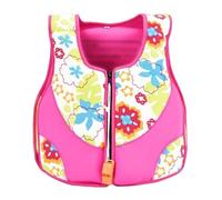 Kids Swimming Vest with Flotation Support, Adjustable Safety Gear for Boys and Girls Pool Beach Training Water Sports, Comfortable Lightweight Swim Aid for Children(Pink)