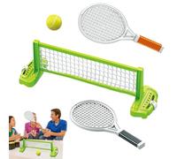 Kids Table Tennis Game - PP Paper Mini Table Tennis Sports Set with 2 Rackets and 1 Ball | Portable Interactive Pong Toy for Indoor Outdoor Play, Lawn Gatherings, Parks, Backyard