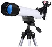 Kids Telescope 600x50mm with 20mm/12.5mm Eyepiece For Kids & Beginners Portable Travel Telescope with Red Dot Finder For Moon Viewing Bird Watching Wildlife Scenery YangRy
