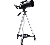 Kids Telescope,Portable Telescopes for Astronomy,telescopes for Astronomy Beginners,Fully Multi-Coated Optics, Telescope with Tripod, Backpack,Black YangRy