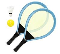 Kids Tennis Set - Parent-Child Interaction Game | Kids Tennis Racket | For 3-12 Years Old Boy Girl Indoor Outdoor Home Kindergarten School Badminton Portable Paddle Toys Lightweight Motor Skills Devel