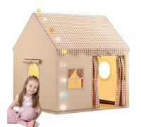 Kids Tent Playhouse - Indoor Playground 120x105x128cm, Large Space | Indoor Playhouse Kid Tent Spacious Fun Zone Activity Soft Breathable Polyester Metal Bracket Easy Assembly Reading Chat Gam