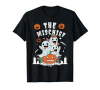 Kids The Mischief Funny Halloween Matching Family Camiseta