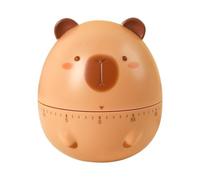 Kids Timer 60-Minute Capybara Cartoon - Non-Tip Toy Mechanical Kitchen for