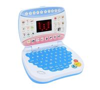 Kids Toy Laptop, Educational Learning Computer, Pretend Play Gadget with Music and Lights, Interactive Preschool Activity for Boys Girls Age 3 & Up at Home 6.02x4.92 Inches