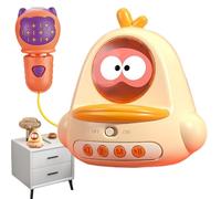 Kids Toy Microphone, Chick Shaped Microphone, Portable Karaoke Toy, Cartoon Music Microphone, Handheld Karaoke Toy, Microphone for Kids, Music Microphone Toy, Girls Karaoke Toy, Boys Karaoke Toy, Kids