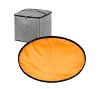 Kids Toy Organizer-Large Capacity Oxford Cloth Storage Bag With Heavy-Duty Zipper, Portable Building Block & Doll Collector, Washable Toy Bin For Outdoor, Camping & Bedroom | 600D Navy