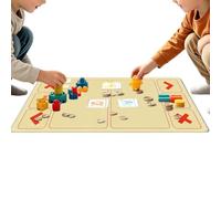 Kids Toy Trading Mat, Soft Sensory Toy Trading Game Mat | With Accept & Reject Zones, Non-Slip Stain Resistant Portable Roll-Up Play Mat For Fun Fair Trade Game