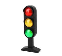 Kids Traffic Light Toy - Signal Model Playset, Herramienta De Educación De Tráfico | Diseño De Iluminación Interactiva Con Funciones De Cambio Realista, Asistencia De Aprendizaje Ide