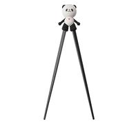 Kids Training Chopsticks, Panda Children’s Helper Utensils, Reusable Learning Tool, Soft Grip Rings for Toddler, Preschoolers, Beginners, Mealtime Practice, Home, School