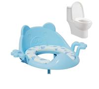 Kids Training Cushion Seat, Non Slip Waterproof Soft Pad with Handles, Comfortable Portable Design + Reliable Build, Home Bathroom Travel Indoor Outdoor Camping Rv Dorm Apartment