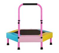 Kids Trampoline - Mini Indoor Outdoor Trampoline | Tod-dler Jumping Toy