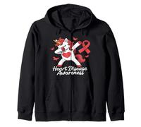 Kids Unicorn Heart Disease Awareness Support Gifts Heart CHD Sudadera con Capucha