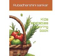 Kids Vegetables coloring book