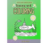 Kids Vehicle and Transportation Tracing and Coloring Book: Fun Coloring Activities for Children Ages 3+ to Improve Motor Skills with Cars, Trucks, and Planes!