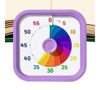 Kids Visual Countdown Timer, Silent No Tick Visual Time Management Timer