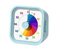 Kids Visual Timer - Silent Countdown | Rainbow Disk Time Management Tool